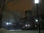 Snow at Clocktower Place