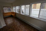 Sun room in the back of the house